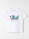 エムエスジーエム MSGM ロングスリーブTシャツ Tシャツ ボーイズ ホワイト Long sleeve t-shirts S4MSJBTH222 White 関税 送料無料 ラッピング無料 2024SS gi