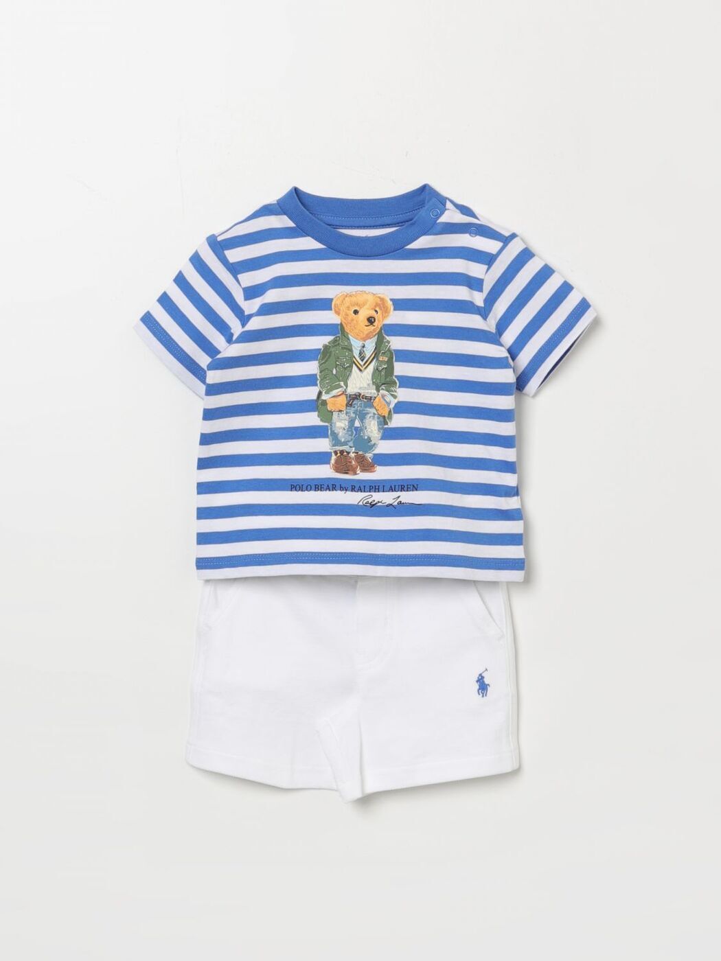 POLO RALPH LAUREN ポロ・ラルフローレン ブルー Blue ショートパンツ ベビーユ ...