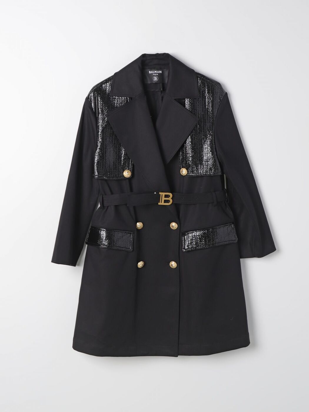 【本日5の付く日ポイント4倍!】 BALMAIN バルマン ブラック Black ジャケット ガールズ 春夏2024 BU2B27G0124 【関税・送料無料】【ラッピング無料】 gi