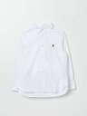ポロ・ラルフローレン POLO RALPH LAUREN シャツ ボーイズ ホワイト Casual shirts 322819238001 White 関税 送料無料 ラッピング無料 2024SS gi