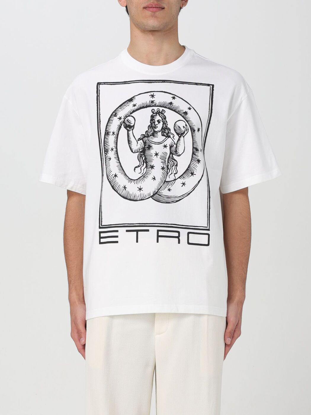 Tシャツ・カットソー ETRO SS25 Etro Roma Logo Shirt (MRIB0002 99TR336 S9880) Tシャツ・カットソー ETRO SS25 Etro Roma Logo Shirt (MRIB0002