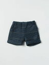 ラ ストゥペンデリア LA STUPENDERIA パンツ ショートパンツ ベビーユニセックス ブルー Shorts TCBR21 Blue 関税 送料無料 ラッピング無料 2023AW gi