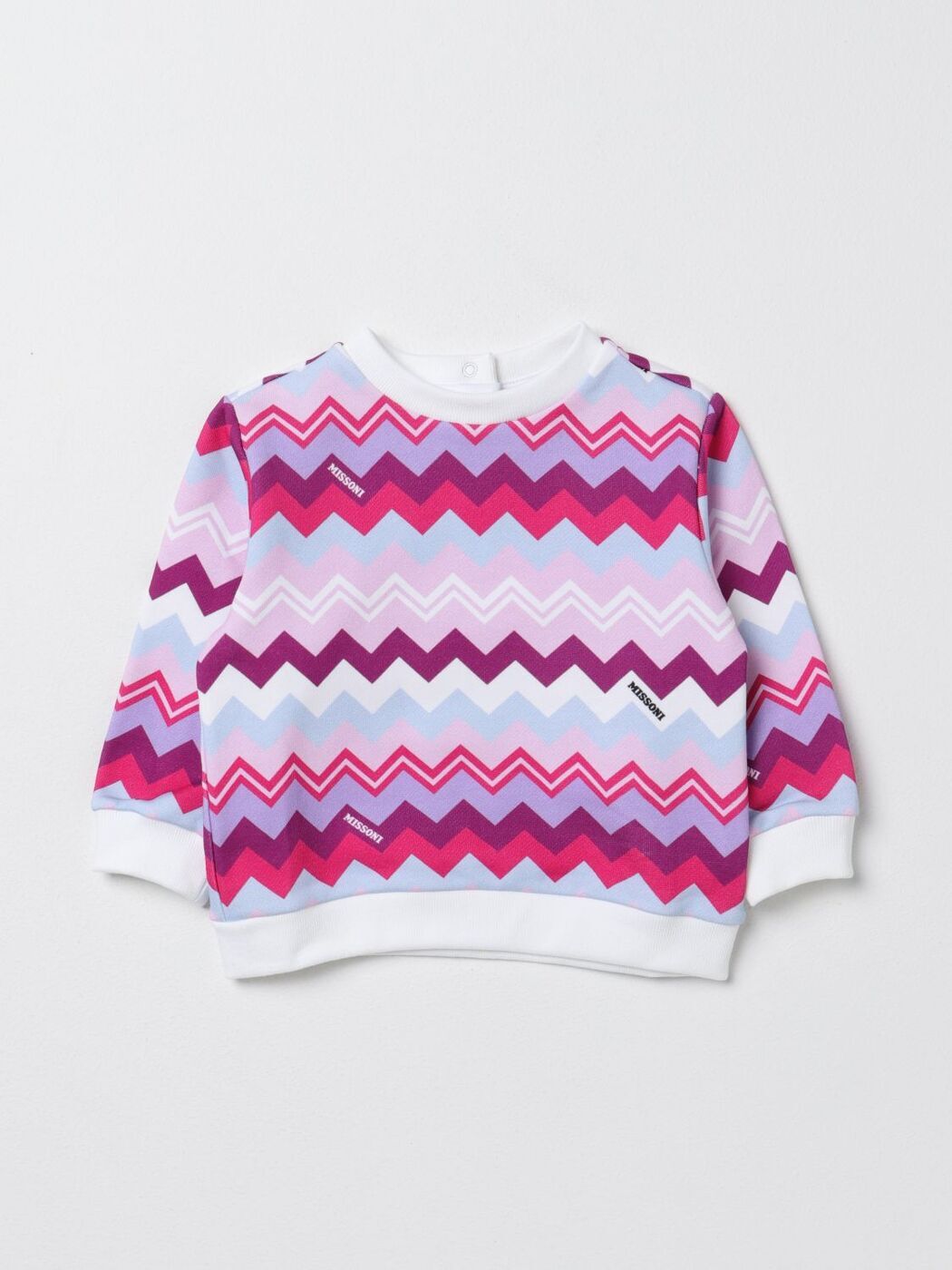 【土日限定！15000円以上で1000円OFF】 MISSONI ミッソーニ ピンク Pink ベビーウェア ベビーユニセックス 秋冬2023 MT4010F0123 【関税・送料無料】【ラッピング無料】 gi