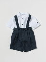 アルマーニベビー　ベビー服 【10周年記念クーポン！P4倍！】 EMPORIO ARMANI KIDS エンポリオ・アルマーニキッズ ベビーウェア ベビーユニセックス 春夏2023 3RHVJ44N7UZ 【関税・送料無料】【ラッピング無料】 gi