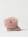 【本日ポイント4倍!!】 モナリザ MONNALISA スニーカー シューズ ベビーユニセックス ピンク Shoes 83B0062700 Pink 関税 送料無料 ラッピング無料 2025SS gi