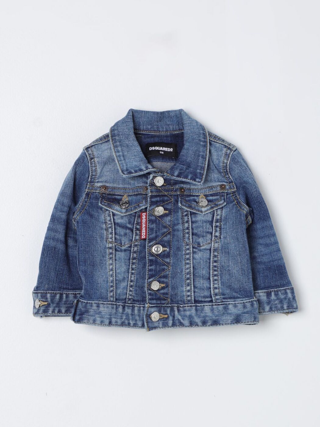 【楽天スーパーSALE!!30000円以上2000円OFFクーポン対象】 DSQUARED2 JUNIOR ディースクエアードジュニア ブルー Denim ベビーウェア ベビーユニセックス 春夏2024 DQ02P4D0A6M 【関税・送料無料】【ラッピング無料】 gi