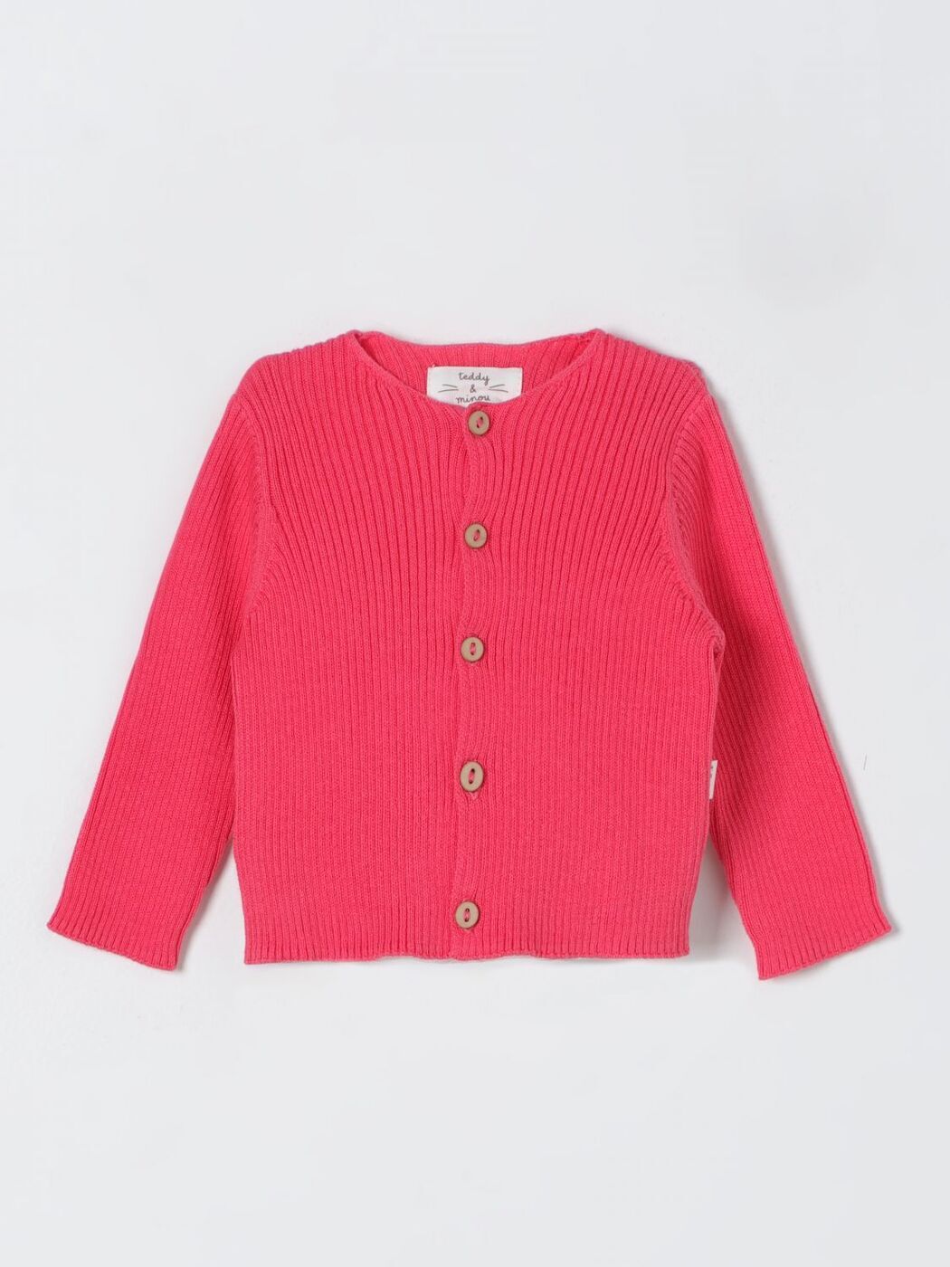 TEDDY & MINOU Tシャツ トップス ベビーユニセックス レッド T-shirt E24M ...