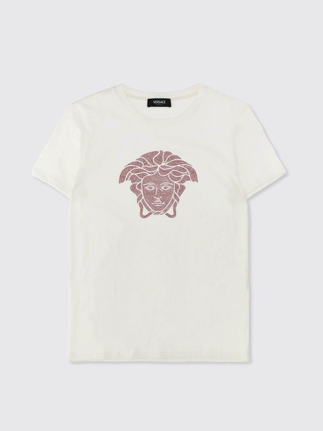  YOUNG VERSACE ヤングヴェルサーチ ホワイト White Tシャツ ガールズ 春夏2024 10000521A09710  gi