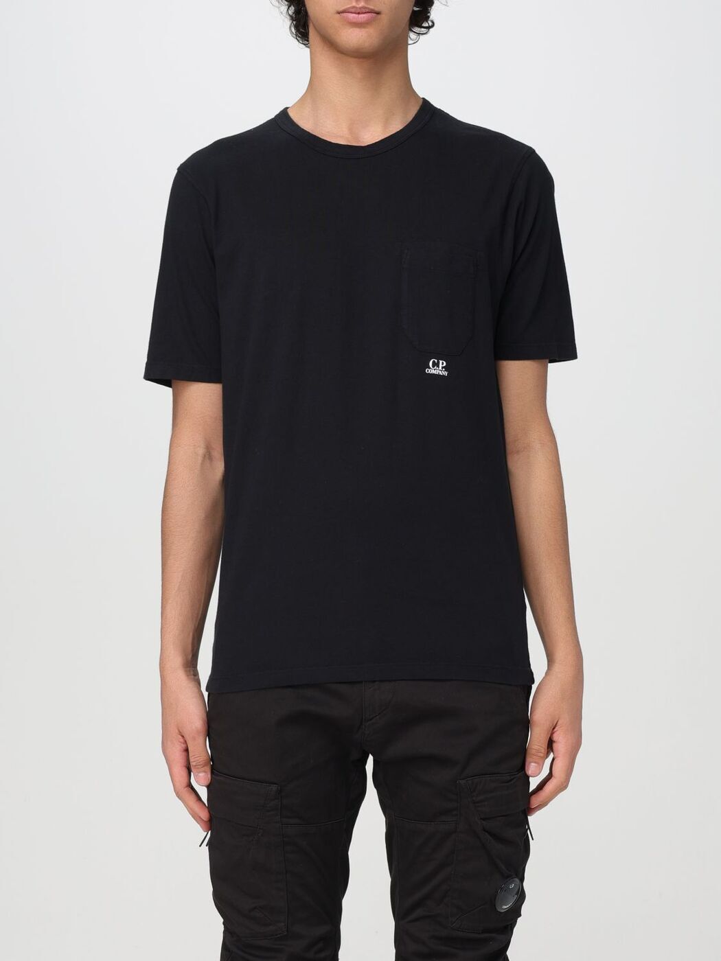 CP COMPANY シーピー カンパニー ブラック Black Tシャツ メンズ 春夏2024 16CMTS086A005431G 【関税・送料無料】【ラッピング無料】 gi