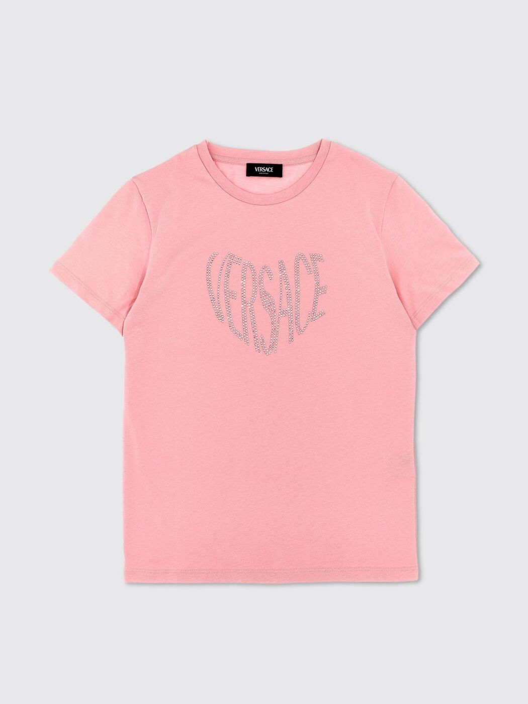  YOUNG VERSACE ヤングヴェルサーチ ピンク Pink Tシャツ ガールズ 春夏2024 10000521A09709  gi
