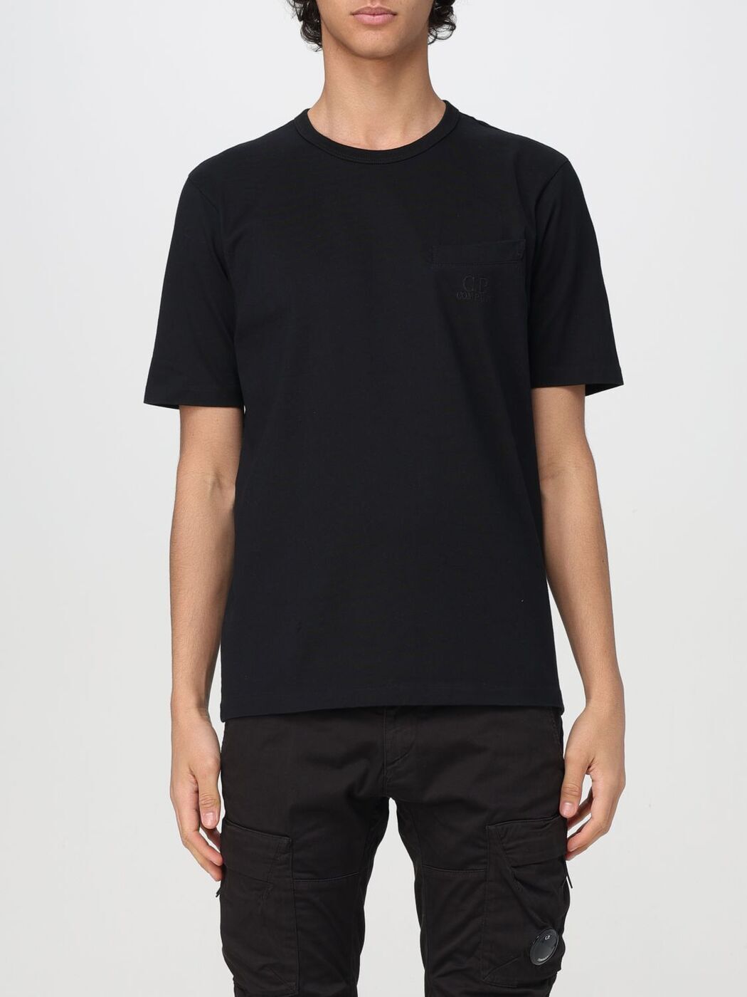 CP COMPANY シーピー カンパニー ブラック Black Tシャツ メンズ 春夏2024 16CMTS123A006203W 【関税・送料無料】【ラッピング無料】 gi