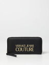 ヴェルサーチェ 財布（レディース） VERSACE JEANS COUTURE ヴェルサーチェ・ジーンズ・クチュール ブラック Black 財布 レディース 春夏2023 74VA5PL1ZS467 【関税・送料無料】【ラッピング無料】 gi