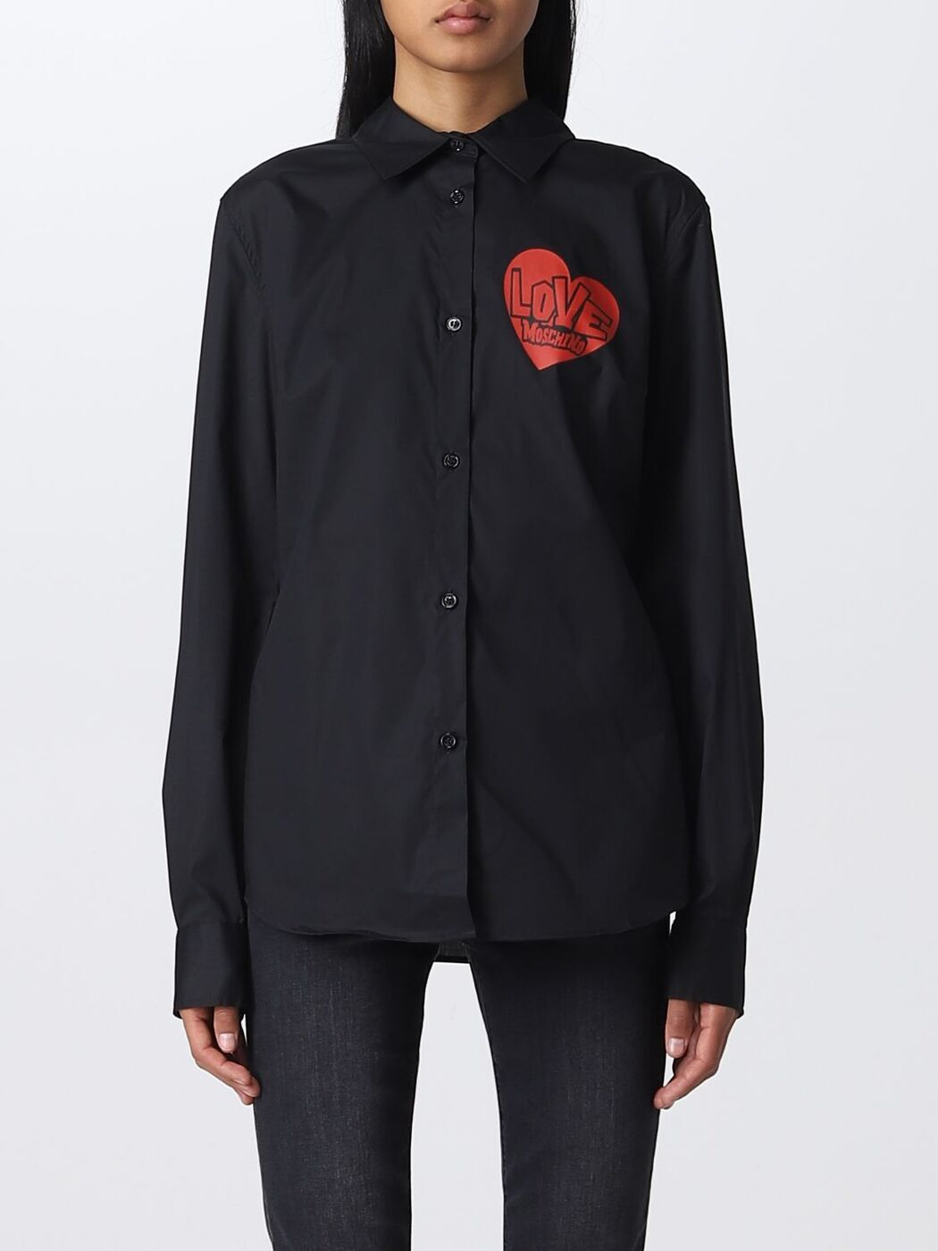 ݥȺ4!! ֥⥹ LOVE MOSCHINO  ǥ ֥å Shirts WCB5414S329...