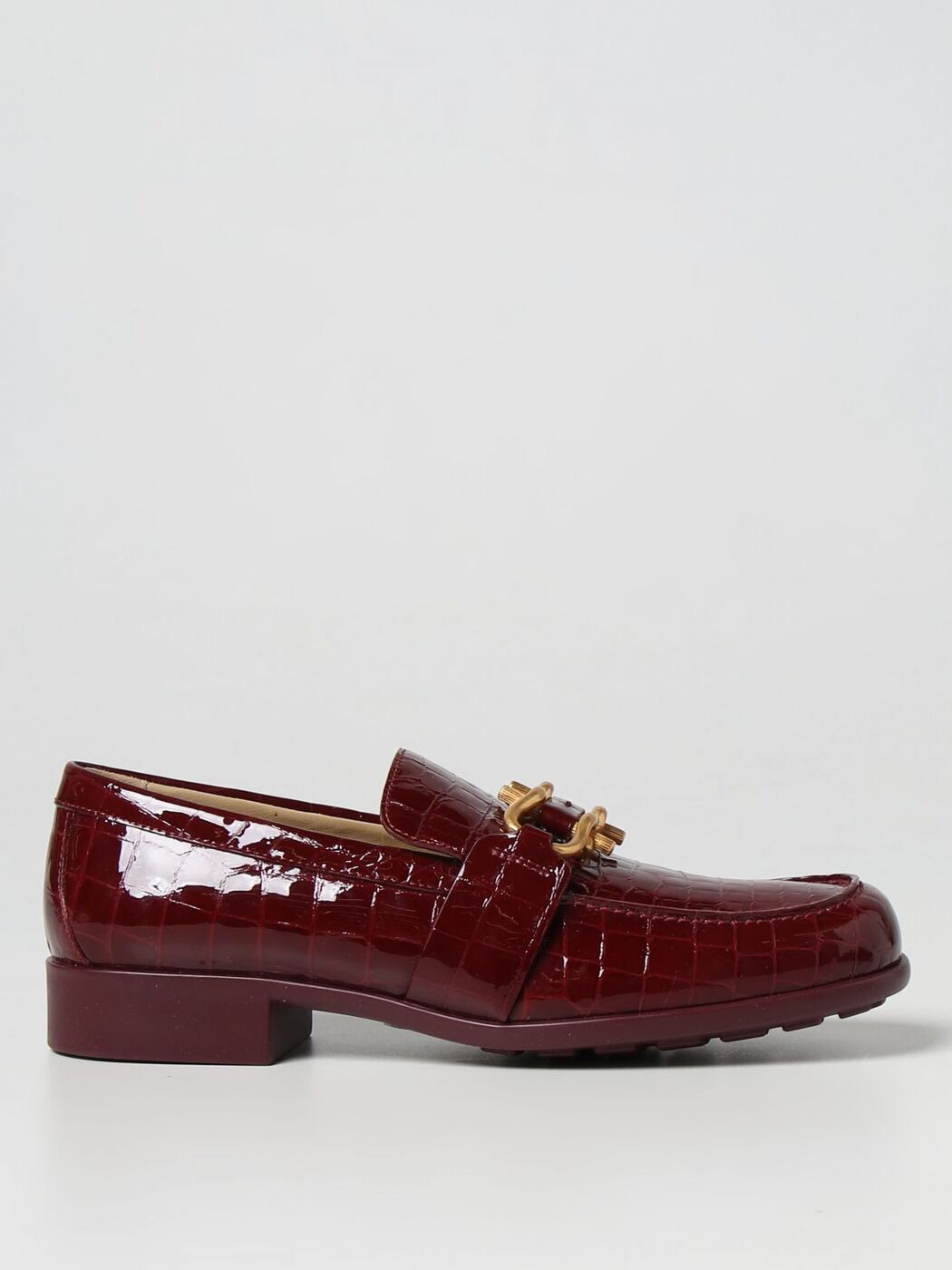 BOTTEGA VENETA ボッテガ ヴェネタ レッド Burgundy ローファー レディース 秋冬2022/2023 708902V2DW0 【関税・送料無料】【ラッピング無料】 gi