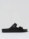ビルケンシュトック BIRKENSTOCK フラットシューズ サンダル メンズ ブラック Flat Shoes 129421 Black 関税 送料無料 ラッピング無料 2025SS gi