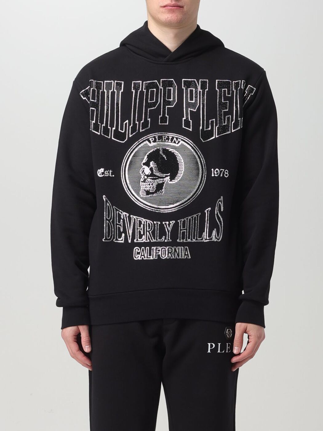 PHILIPP PLEIN フィリップ プレイン ブラック Black パンツ メンズ 春夏2024 SADCMJB3218PJO002N 【関税・送料無料】【ラッピング無料】 gi