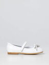 モナリザ MONNALISA バレエシューズ シューズ ガールズ Ballet flats 87A0061710 Yellow Cream 関税 送料無料 ラッピング無料 2023SS gi