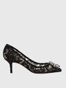 【1000円OFFクーポン配布中!】 ドルチェ&ガッバーナ DOLCE&GABBANA ハイヒール パンプス レディース ブラック High heels CD0066AL198 Black 関税 送料無料 ラッピング無料 2025SS gi