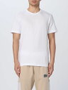 イーエーセブン EA7 Tシャツ メンズ ホワイト T-shirts 3RPT05PJ02Z White 関税 送料無料 ラッピング無料 2023SS gi