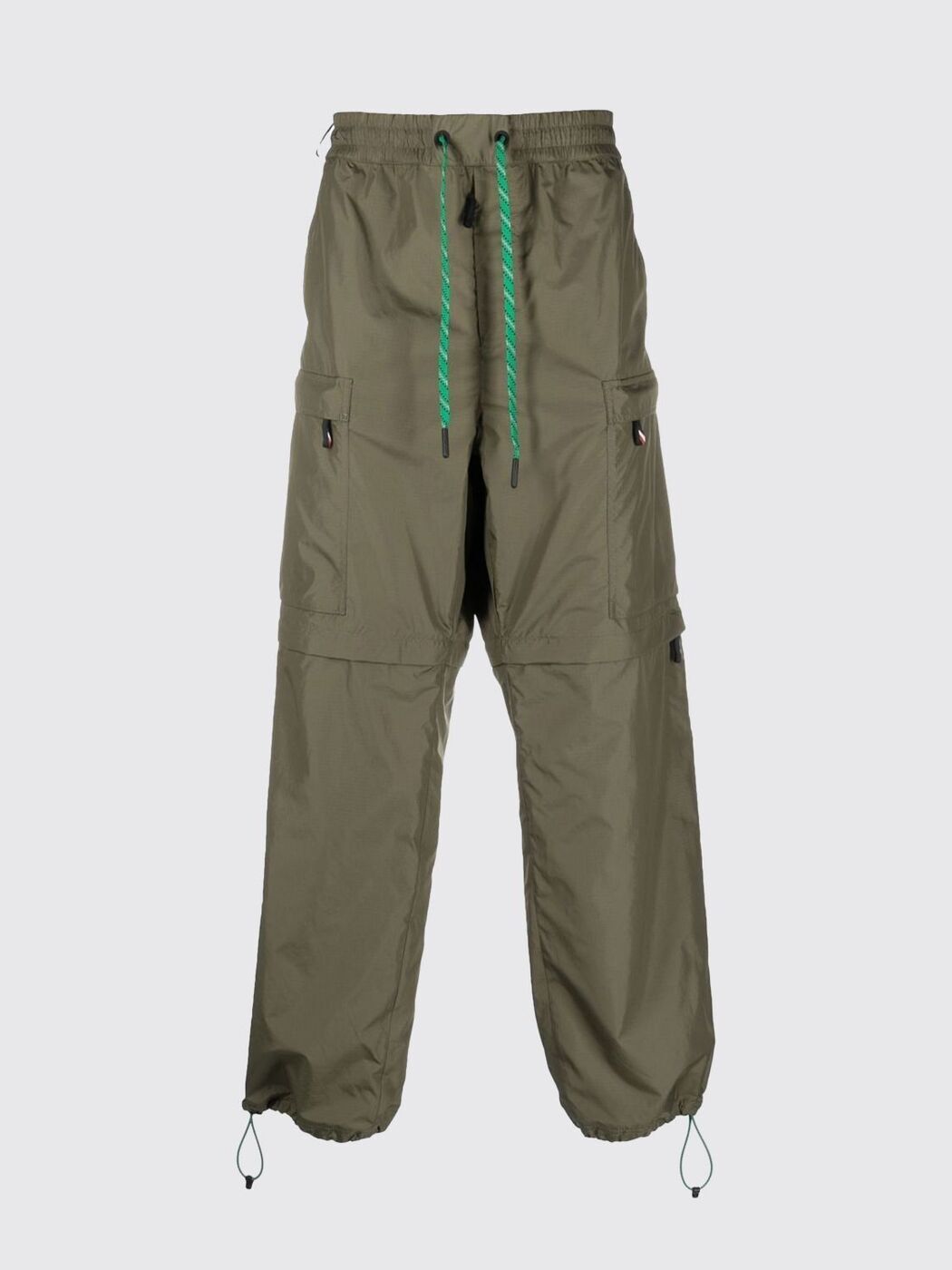 󥯥졼 MONCLER ܥ ѥ  ꡼ Trousers 2A0000454A3E Green  ̵ ...