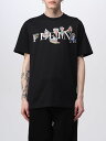 フィリップ プレイン PHILIPP PLEIN Tシャツ メンズ ブラック T-shirts SACCMTK6119PJY002N Black 関税 送料無料 ラッピング無料 2023SS gi