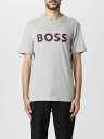 ボス BOSS Tシャツ メンズ グレー T-shirts 50488793 Grey 関税 送料無料 ラッピング無料 2023SS gi