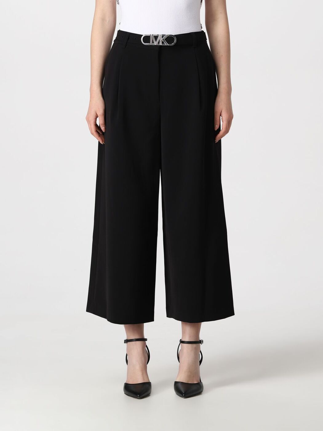 ޥ륳 MICHAEL KORS ܥ ѥ ǥ ֥å Trousers MS330GM8AP Black  ...
