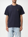 カーハート ダブリューアイピー CARHARTT WIP Tシャツ メンズ ネイビー T-shirts I026391 Navy 関税 送料無料 ラッピング無料 2026AW gi