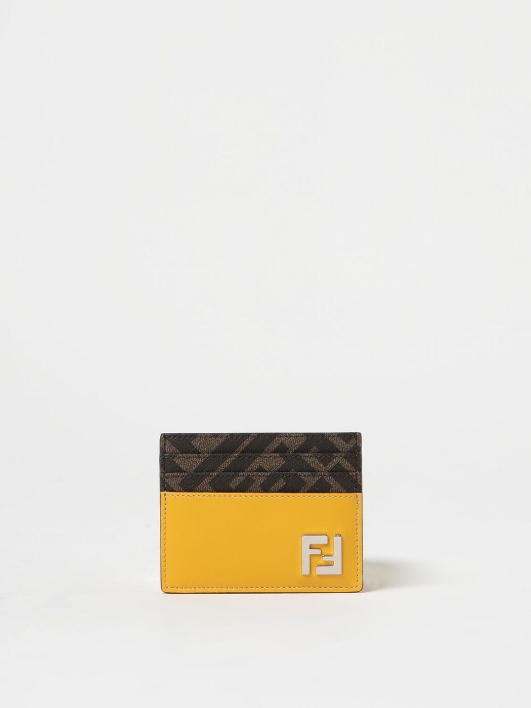 【0のつく日は全商品ポイント4倍】 FENDI フェンディ イエロー Yellow 財布 メンズ 秋冬2023 7M0164AFF2 【関税・送料無料】【ラッピング無料】 gi