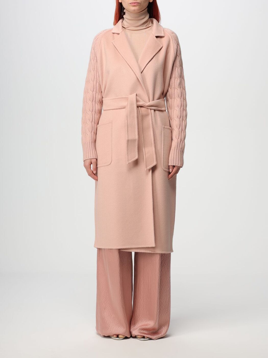 【0のつく日は全商品ポイント4倍】 MAX MARA マックス マーラ ピンク Pink コート レディース 秋冬2023 2313160139600 【関税・送料無料】【ラッピング無料】 gi