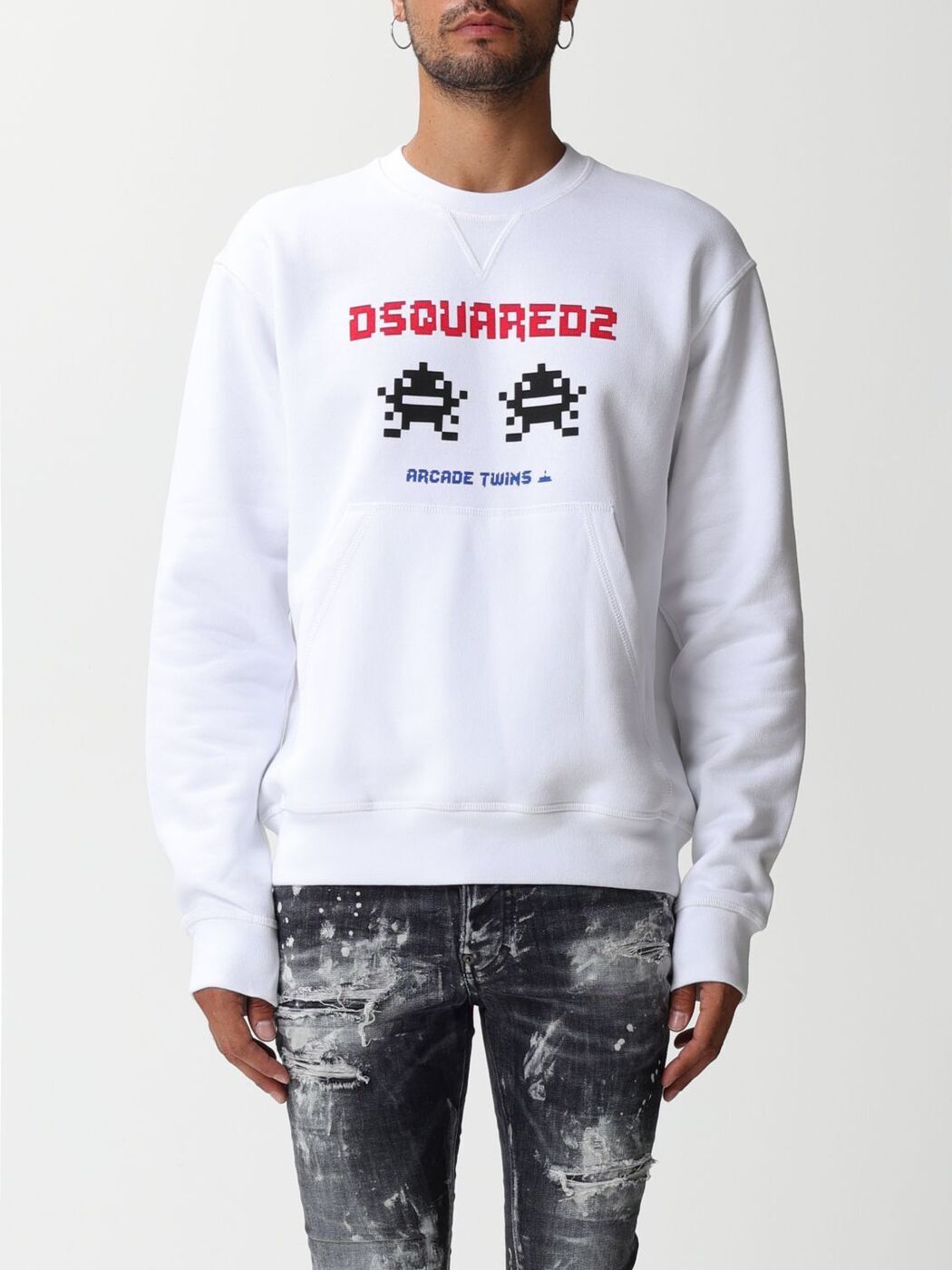 DSQUARED2 ディースクエアード ホワイト White スイムウェア メンズ 秋冬2023 S74GU0730S25516 【関税・送料無料】【ラッピング無料】 gi