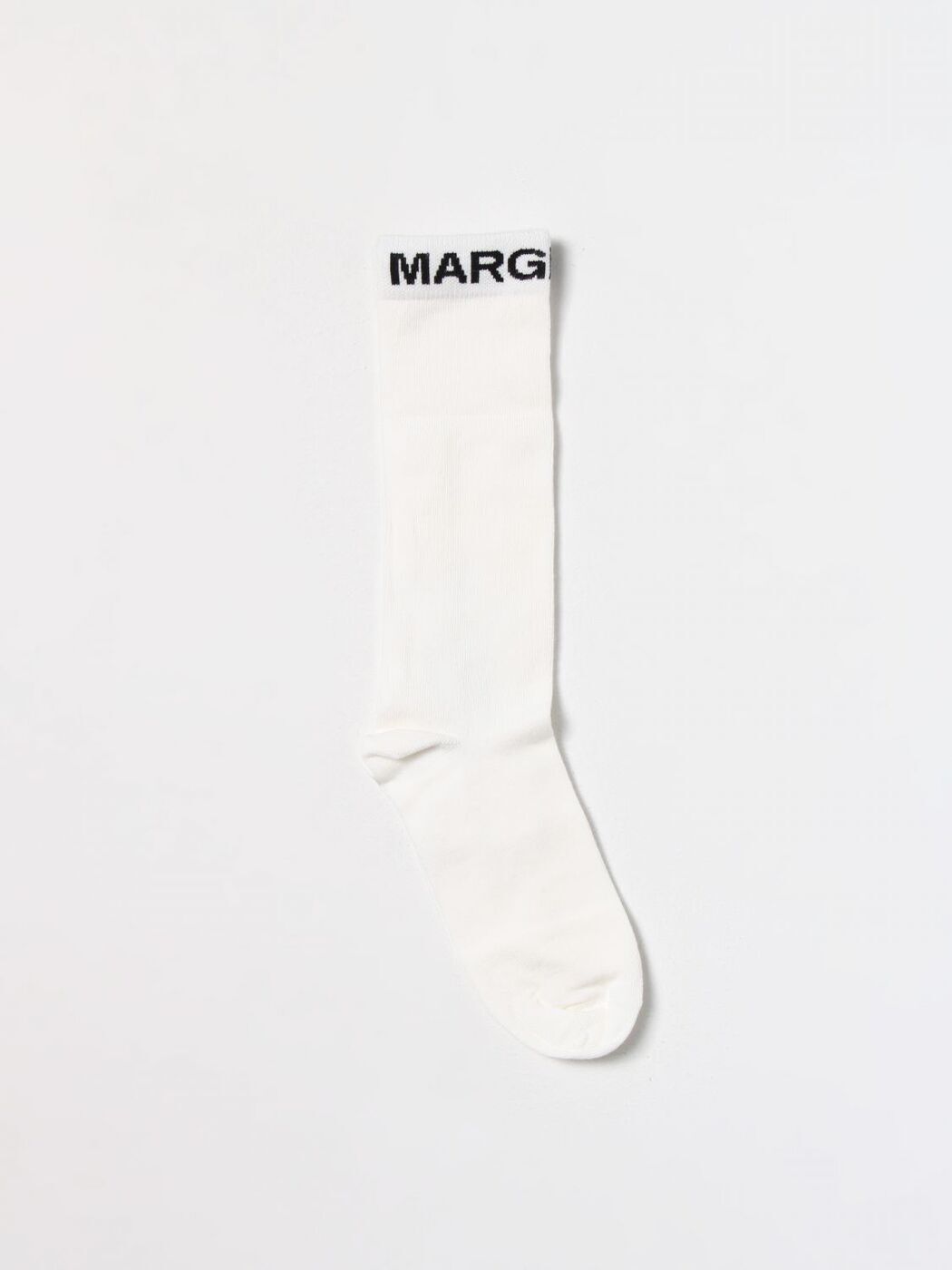 MM6 MAISON MARGIELA エムエムシックス メゾン マルジェラ ホワイト White ソックス ガールズ 秋冬2023 M60480MM045 【関税・送料無料】【ラッピング無料】 gi