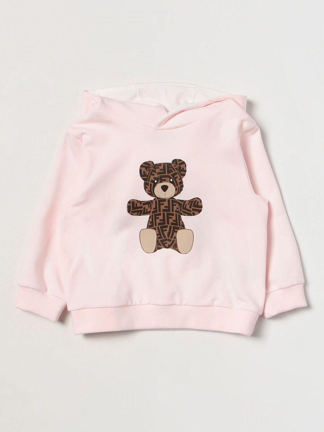 【土日限定クーポン配布中！】 FENDI KIDS フェンディ ピンク Pink ベビーウェア ベビーユニセックス 秋冬2023 BUH0498RA 【関税・送料無料】【ラッピング無料】 gi