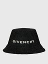 【15,000円以上1,000円OFF!!】 GIVENCHY ジバンシィ ブラック Black 帽子 レディース 秋冬2023 BGZ02WG04M 【関税・送料無料】【ラッピング無料】 gi