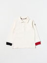 モンクレール MONCLER Tシャツ トップス ベビーユニセックス ベージュ T-shirt 8B000018496F Cream 関税 送料無料 ラッピング無料 2024AW gi
