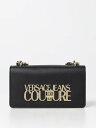 【15,000円以上1,000円OFF!!】 VERSACE JEANS COUTURE ヴェルサーチェ・ジーンズ・クチュール ブラック Black ファッション小物 レディース 秋冬2023 75VA4BL1ZS467 【関税・送料無料】【ラッピング無料】 gi