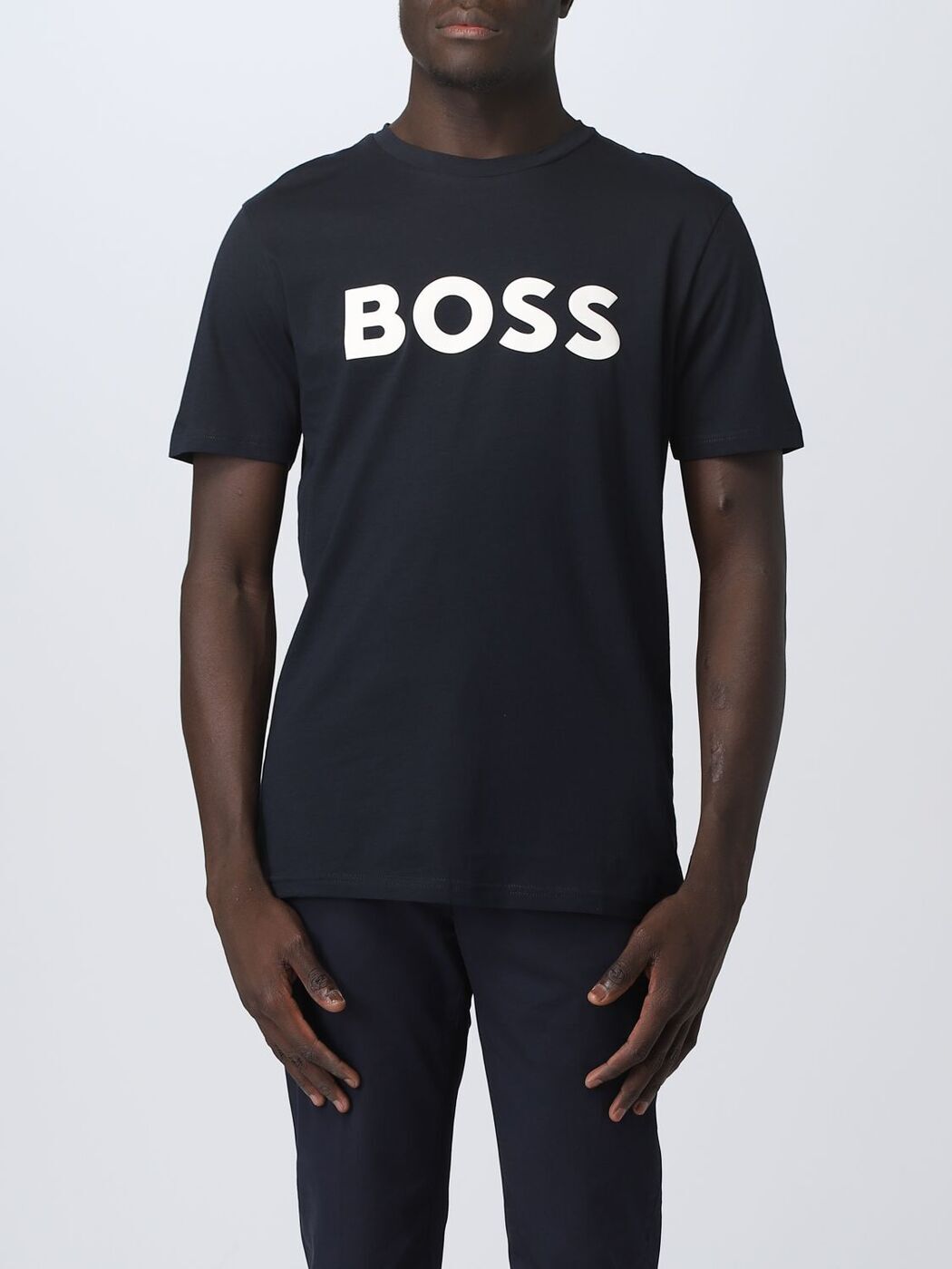 BOSS ボス ブルー Blue Tシャツ メンズ 春夏2023 50481923 【関税・送料無料】【ラッピング無料】 gi