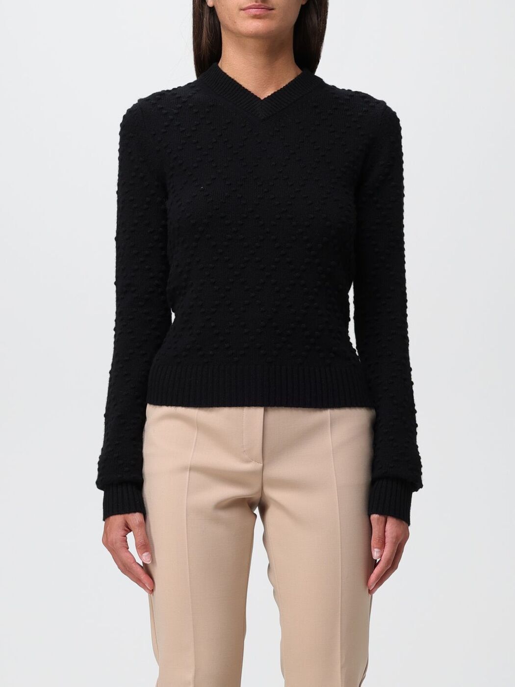 ݡĥޥå SPORTMAX  ˥åȥ ǥ ֥å Knitwear 2323660333600 Black ...