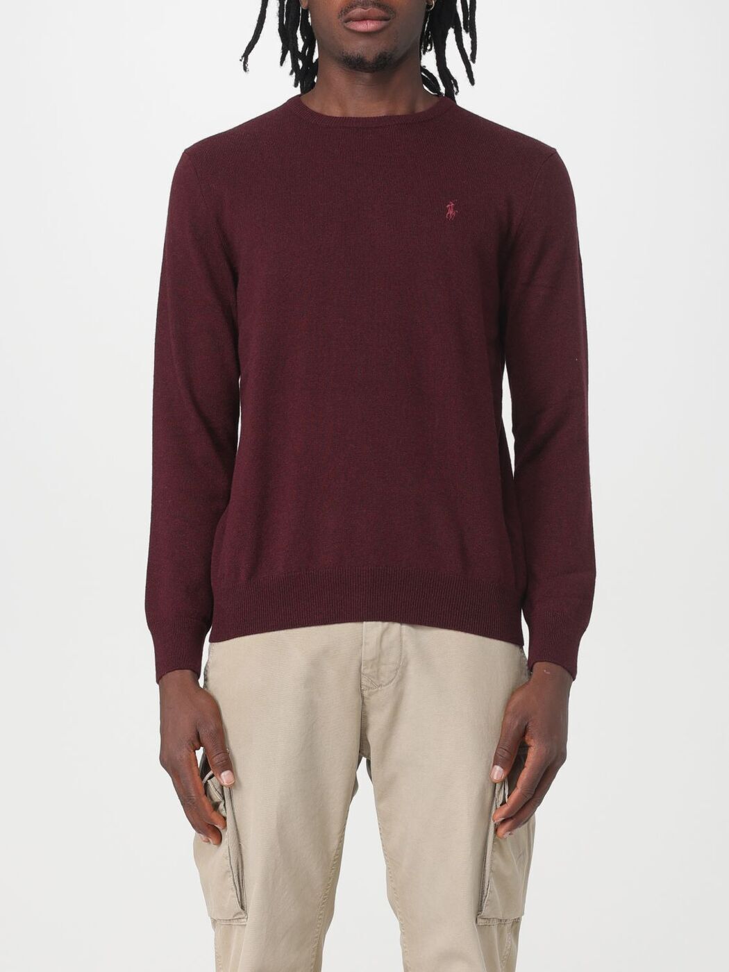 【土日限定クーポン配布中！】 POLO RALPH LAUREN ポロ ラルフ ローレン レッド Burgundy トレーナー メンズ 秋冬2023 710876714 【関税・送料無料】【ラッピング無料】 gi