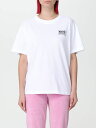 【1000円OFFクーポン配布中!!】 モスキーノ ジーンズ MOSCHINO JEANS ポロシャツ Tシャツ レディース ホワイト T-shirts and polo shirts 07098262 White 関税 送料無料 ラッピング無料 2024AW gi