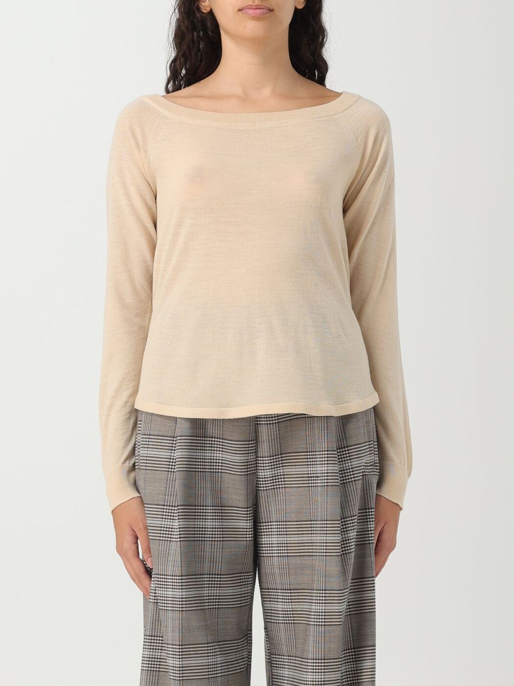 ߥ塼 SEMICOUTURE  ˥åȥ ǥ ۥ磻 Knitwear Y3WA52 White  ...
