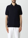 キートン KITON ポロシャツ メンズ ブルー Polo shirts UK1331 Blue 関税 送料無料 ラッピング無料 2023SS gi