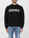【三連休限定1000円OFF】 ディースクエアード DSQUARED2 スウェットシャツ トレーナー メンズ ブラック Sweatshirts S74GU0663D25002 Black 関税 送料無料 ラッピング無料 2025AW gi