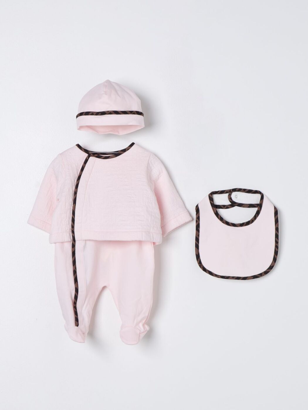 ꥯݥ桪 FENDI KIDS եǥ ԥ Pink եåʪ ٥ӡ˥å ղ2024 BUK068ACVP ڴǡ̵ۡڥåԥ̵ gi