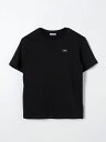 ドルチェ&ガッバーナ DOLCE&GABBANA ロングスリーブTシャツ Tシャツ ボーイズ ブラック Long sleeve t-shirts L4JTBLG7M4S Black 関税 送料無料 ラッピング無料 2025SS gi