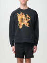 【三連休限定1000円OFF】 パーム エンジェルス PALM ANGELS スウェットシャツ トレーナー メンズ ブラック Sweatshirts PMBA074R24FLE004 Black 関税 送料無料 ラッピング無料 2024SS gi