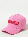 ディースクエアード DSQUARED2 ハット 帽子 レディース ピンク Hats BCW008905C00001 Pink 関税 送料無料 ラッピング無料 2024SS gi