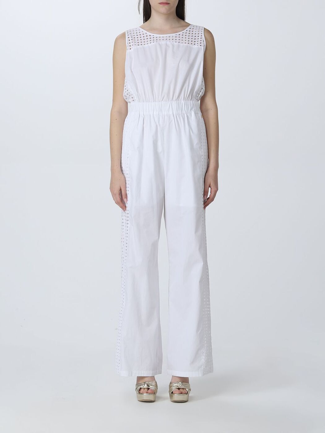 アティチュード ツインセット ACTITUDE TWINSET ワンピース ドレス レディース ホワイト Dresses 231AT2151 White 関税 送料無料 ラッピング無料 2023SS gi
