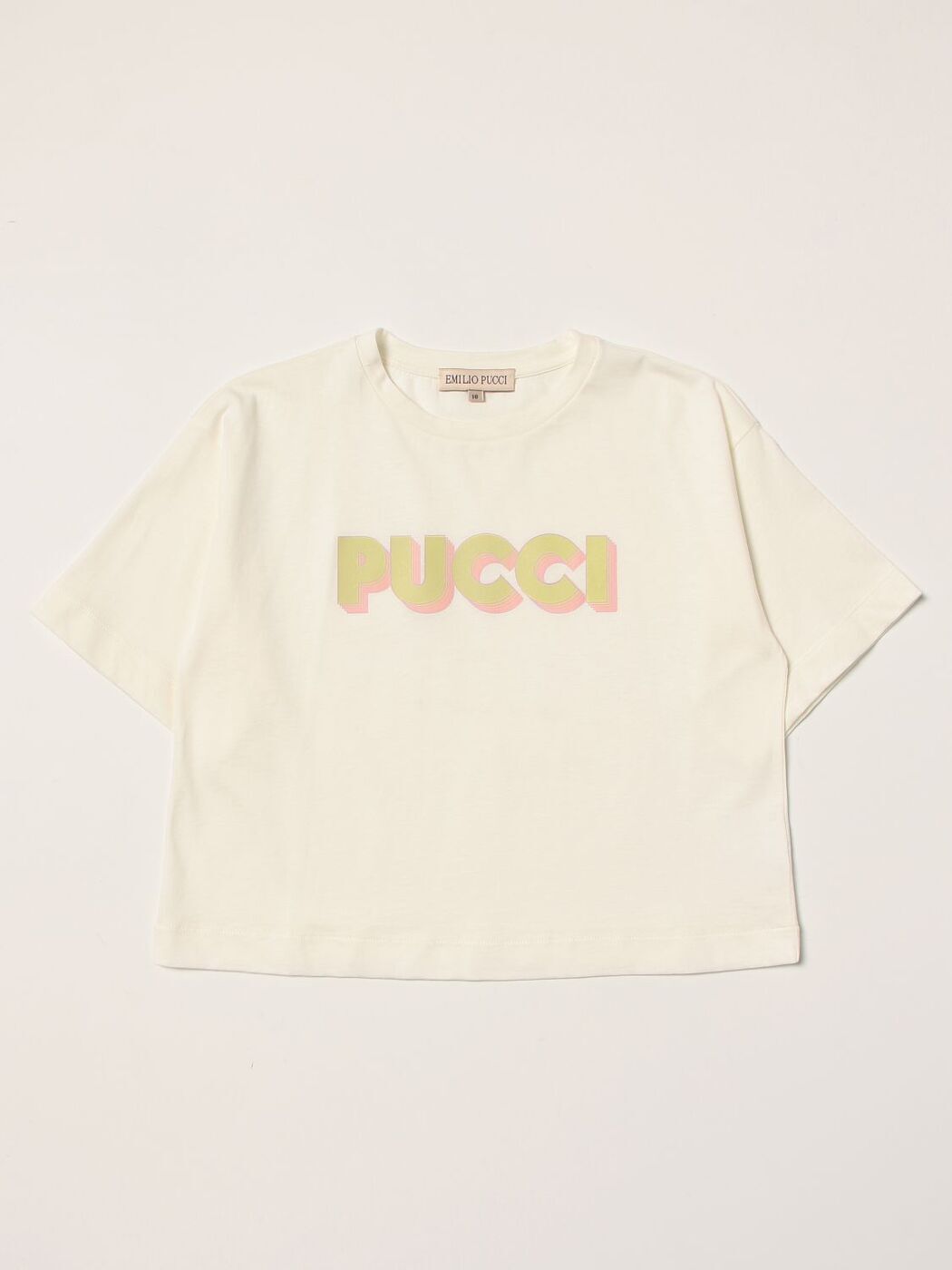 EMILIO PUCCI エミリオ・プッチ Tシャツ ガールズ 春夏2022 9Q8231J0034 【関税・送料無料】【ラッピング無料】 gi