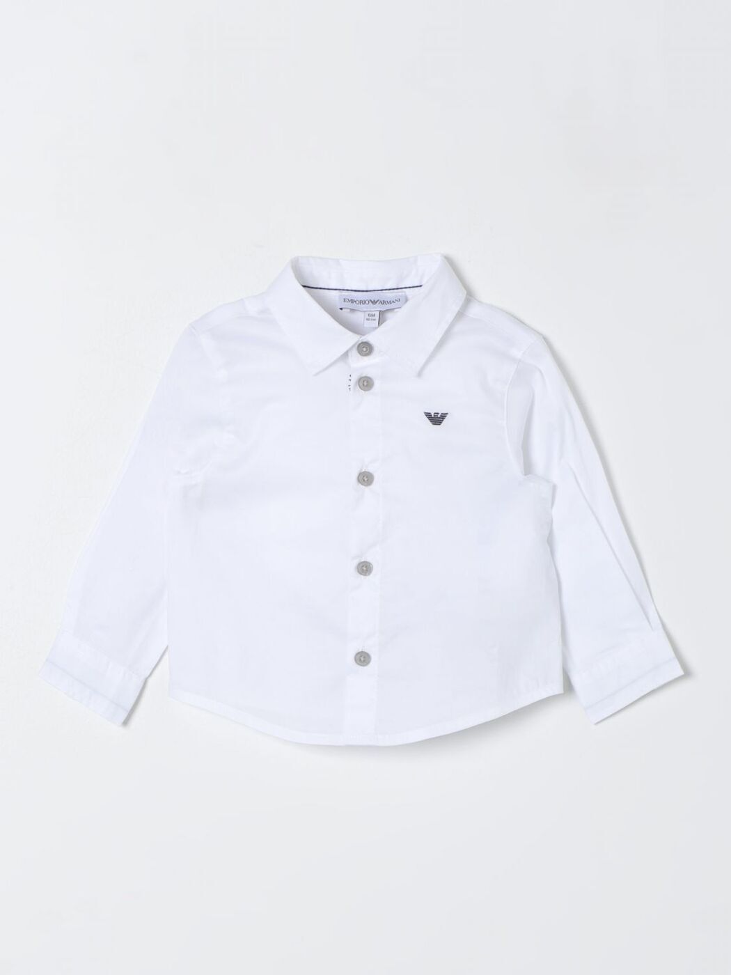 アルマーニベビー　ベビー服 【土日限定クーポン配布中！】 EMPORIO ARMANI KIDS エンポリオ・アルマーニキッズ ホワイト White ベビーウェア ベビーユニセックス 春夏2024 8NHC014NGDZ 【関税・送料無料】【ラッピング無料】 gi